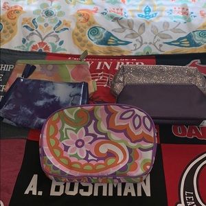 Set of 5 makeup bags